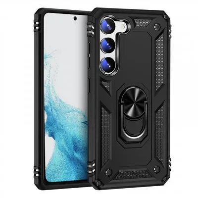 Produktbild von Armor Hülle für Smartphones - Farbe: Schwarz - Modellkompatibilität: Für Samsung Galaxy S23