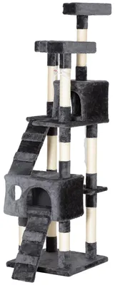Produktbild von PawHut Katzenbaum Katzenkratzbaum Kratzbaum Katzen Kletterbaum Spielbaum