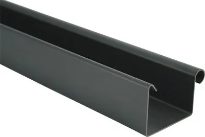 Produktbild von Marley Kastenrinne Kunststoff eckig Anthrazitgrau RAL 7016 NW 70 mm L = 3000 mm