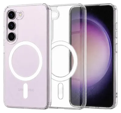 Produktbild von Techsuit MagSafe Pro Back Cover Hülle für Samsung Galaxy S23 - Transparent
