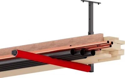 Produktbild von Deckenregal Hängehaken Aufbewahrungshalterung Leiter Kajak Angeln Verstellbar 10317