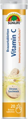 Produktbild von Sunlife Vitamin C Brausetabletten 20 Stück