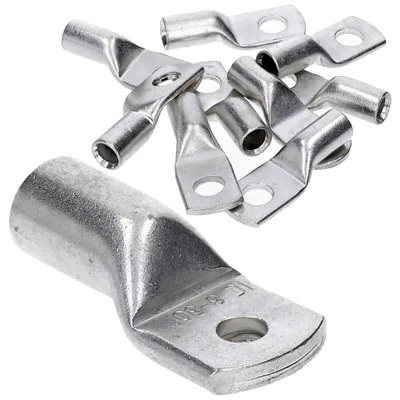 Productafbeelding van 10 stuks Kalitec HR50-6, standaard klemmen voor buiskabels, 50mm², M6, zonder zichtopening, gemaakt in Duitsland