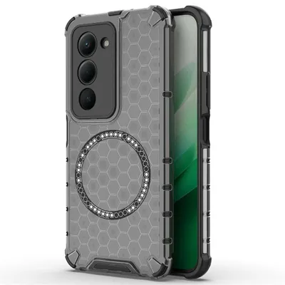 Produktbild von Techsuit - HoneyComb Shield MagSafe Hülle für Xiaomi Redmi 15 4G / Redmi 15 5G - schwarz