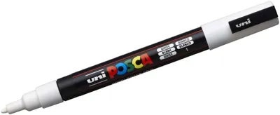 Image de Uni-Ball PC-3M marqueur Pointe ogive Blanc