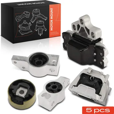 Produktbild von Frankberg 4x Motorlager+1x Getriebelagerlager Vorne Links für VW Passat Variantssat 3C2 Audi TT 8J3