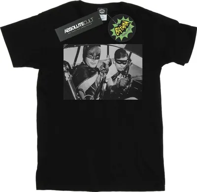 Produktbild von DC Comics - "Batman TV Series Ready For Action" T-Shirt für Herren BI16561 (L) (Schwarz)