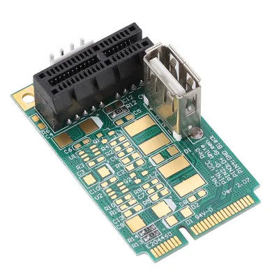 Zdjęcie produktu dla Karta Riser, karta Mini PCI-E Riser, karta PCI-E Riser, adapter PCI-E, adapter gniazda Express 1X