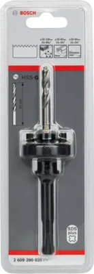 Obrázek produktu pro Bosch 2 609 390 036, Adaptér na pilový vrták, Stopka SDS plus, Černá, 3,2 cm, 15,2 cm, 1 kusů