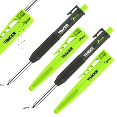Image de Tracer Zimmermannsbleistift 2.0, coffret de 2 crayons avec étui