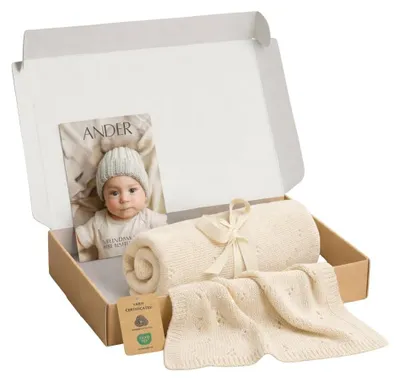 Immagine prodotto di Coperta in Lana per bambini, 75 x 100 cm