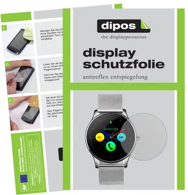 Produktbild von 6x Schutzfolie für DIGGRO K88H Smartwatch matt Displayschutzfolie Folie Display