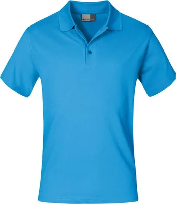 Produktbild von Superior Poloshirt Plus Size Herren, Türkis, XXXL