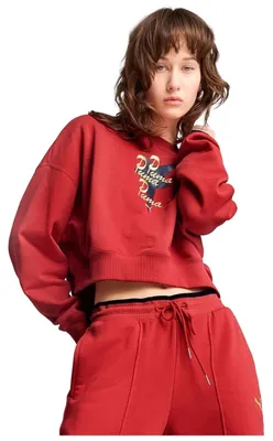 Imagen del producto de Sudadera Puma ROAD TO UNITY "Red Fire" para Mujer