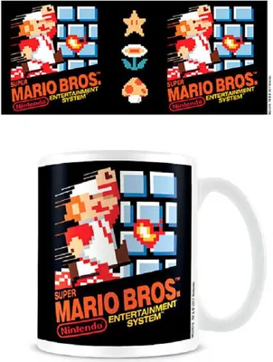 Imagen del producto de PYRAMID - Taza Portada NES Super Mario Nintendo