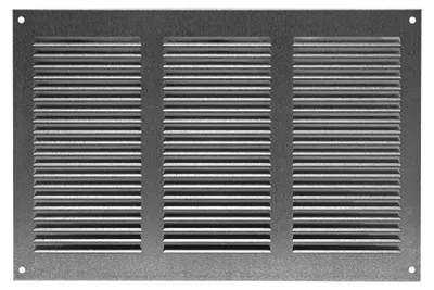 Productafbeelding van Europlast MR3020Zn – Metalen ventilatierooster, 300x200 mm, verzinkt
