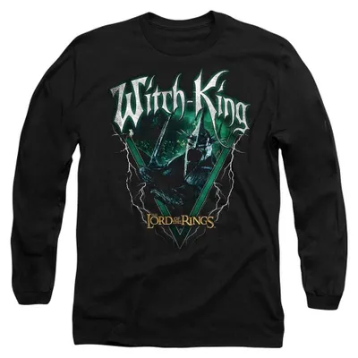 Produktbild von Lord Of The Rings - T-Shirt für Herren/Damen Uni, Langärmlig TV42009 (XL) (Schwarz)