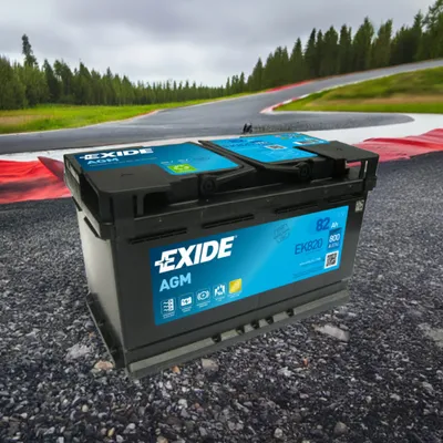 Produktbild von Exide EK820 Start-Stop AGM 12V 82Ah 800A Autobatterie