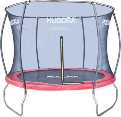 Image de Trampoline HUDORA Fantastic, trampoline d'extérieur avec filet de sécurité, trampoline de jardin pour enfants et adultes, multicolore