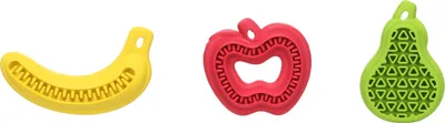 Produktbild von Flamingo Spielzeug BAPEE Obst MEHRERE Farben 11,5x6,5x2,3CM SORTIMENT Display
