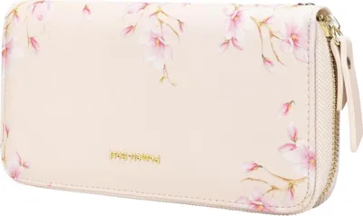 Zdjęcie produktu dla Portfel damski Pomelo Best duży RFID z wieloma przegródkami, beżowy