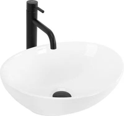 Produktbild von Rea Aufsatzwaschbecken Sofia Oval White