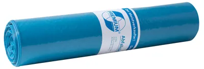 Produktbild von Müllsack Typ 80 PREMIUM 240l 60mic blau 10 St./Pack.