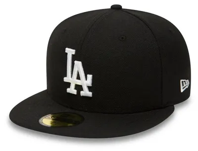 Image de Casquette MLB Los Angeles Dodgers New Era Basic 59fifty Noir