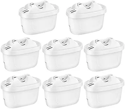 Produktbild von isinlive 8 Pack Wasserfilter für Brita Wasserfilterkartuschen Kompatibel mit Brita Maxtra+, für Style, Mavea Elemaris XL Wassertank - 8 Stück