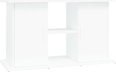 Obrázok produktu pre vidaXL Stojan na akvárium biely 101x41x58 cm Materiál drevo