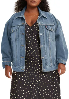 Produktbild von Levi's Damen Plus Size 90s Sherpa Trucker Jacke