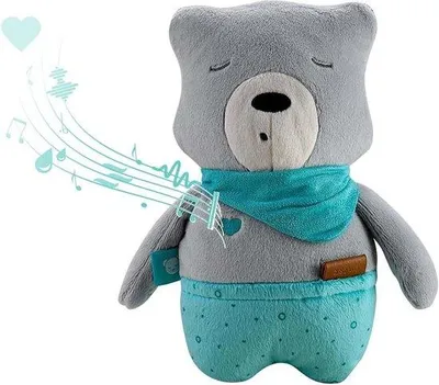 Produktbild von Schlafhilfe Baby mit Sensor hellgrau mintfarben für 0 Monate