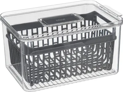 Obrázek produktu pro Organizér do chladničky Tidy s košem 24x15,5 cm