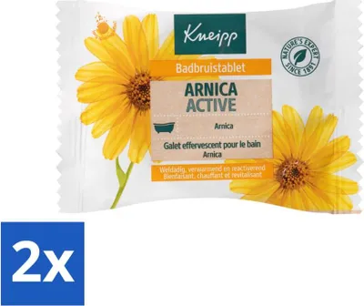 Produktbild von Kneipp - Bade-Brausetablette - Arnika - Vorteilspack - 2 Stücke