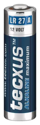 Produktbild von LR27/A27 Batterie, 1 Stk. im Blister Alkali-Mangan Batterie (Alkaline), 12 V