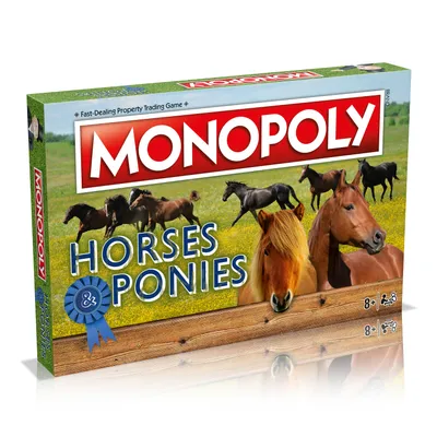 Produktbild von Monopoly Horses and Ponies Pferde Board Game English Englisch