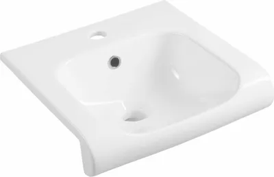 Produktbild von Kerasan INKA Keramik-Waschtisch 40x40cm, weiß