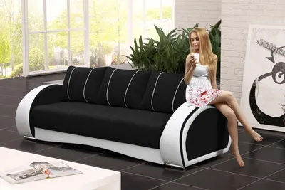 Immagine prodotto di Divano Divano letto Divano divano Rivestimenti Divani multifunzione 3 posti in tessuto
