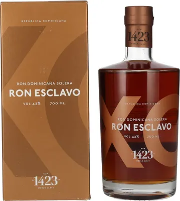 Produktbild von Ron Esclavo XO Ron Dominicana Solera 42% Vol. 0,7l in Geschenkbox