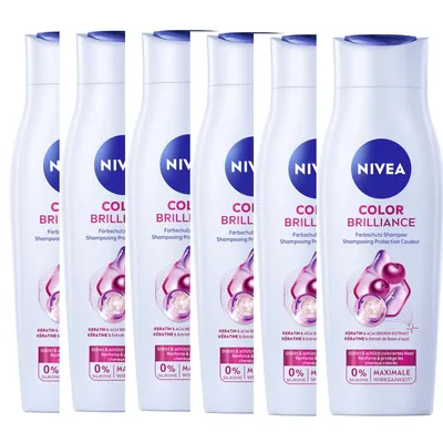 Obrázek produktu pro Nivea Color Brilliance Farbschutz šampon 250ml 6er Pack