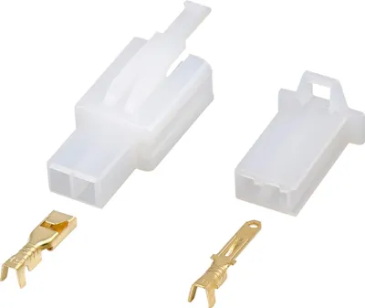 Produktbild von 4 Sätze Auto Elektrischer Kabelverbinder 2 Pin Stecker- Buchsenklemmen 2,8mm