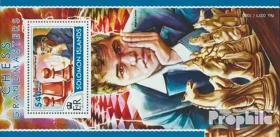 Produktbild von Briefmarken Salomoninseln 2015 Mi Block 428 (kompl. Ausg.) postfrisch Schach
