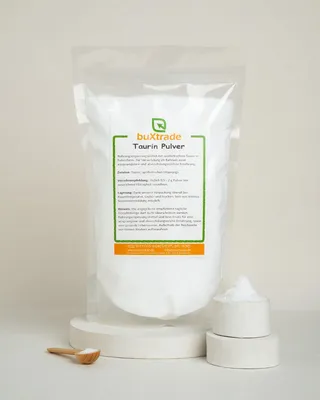 Produktbild von 250 g Taurin Pulver | Aminosäure | Nutrition | Taurine | Buxtrade