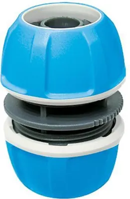 Produktbild von PROREGAL Schlauchverbinder 5/8"-3/4", 15-19mm Aquacraft, Gummiabdeckung, Soft-Touch