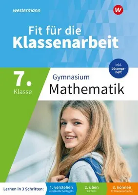 Zdjęcie produktu dla Fit für die Klassenarbeit - Gymnasium. Mathematik 7