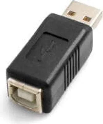 Produktbild von SYSTEM-S USB A Stecker zu USB Typ B Eingang Converter Adapter