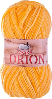 50g Farbverlaufsgarn Orion Acrylwolle Strickgarn Häkelgarn pastellgelb hellgelb mangogelb