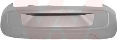 Produktbild von VAN WEZEL Heckstoßstange Stoßfänger Hinten für VW up! Schrägheck (121, 122, BL1, BL2) load up! Kastenwagen (121, 122, BL1, BL2)