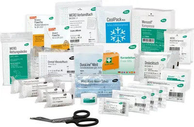 Produktbild von WERO Basis Füllung DIN 13157 mit Weroplast PowerTex Pflastern