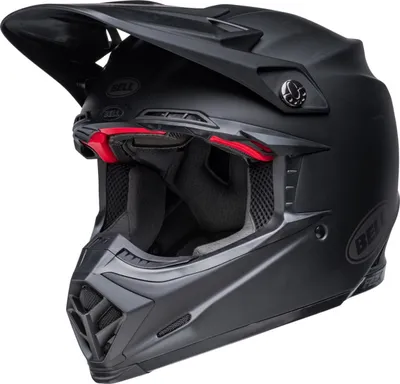 Zdjęcie produktu dla Kask motocrossowy Bell Moto-9s Flex Solid, czarny matowy, XL